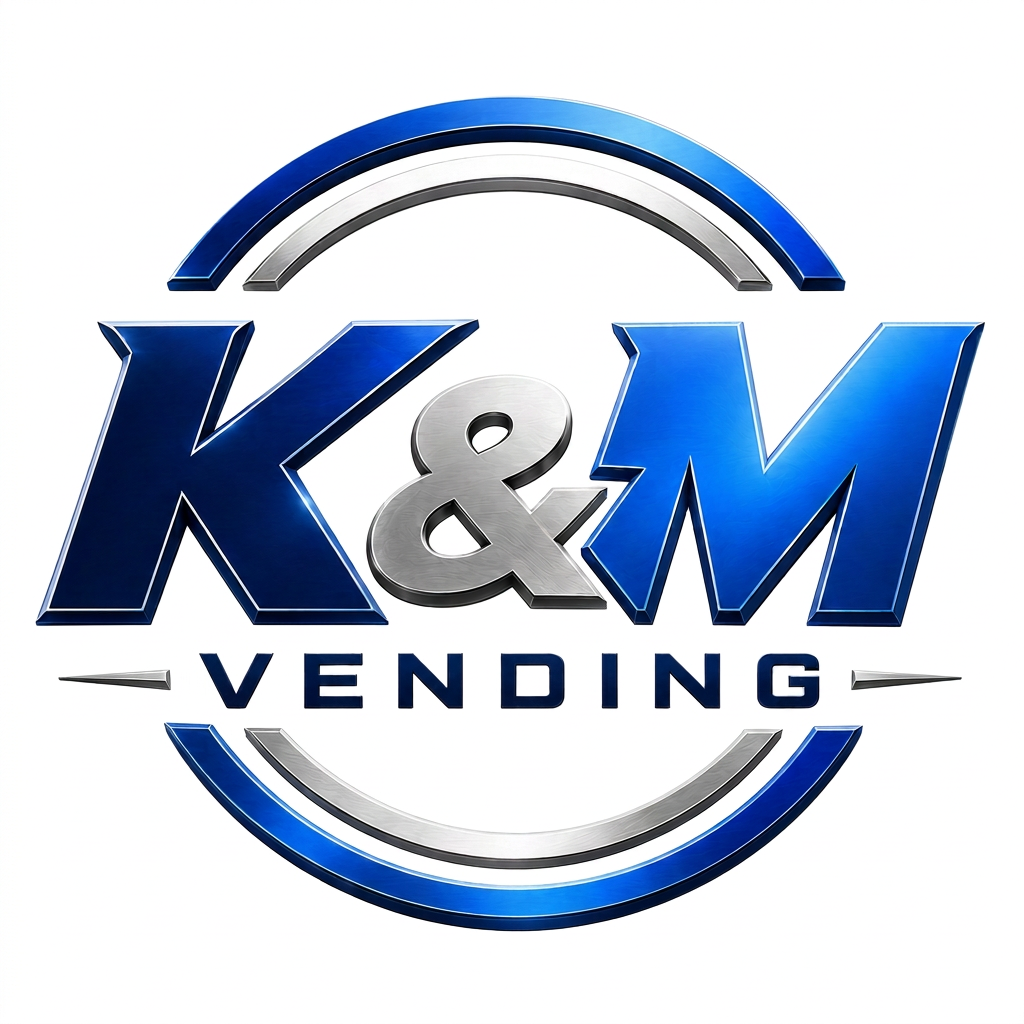 K&M Vending logo